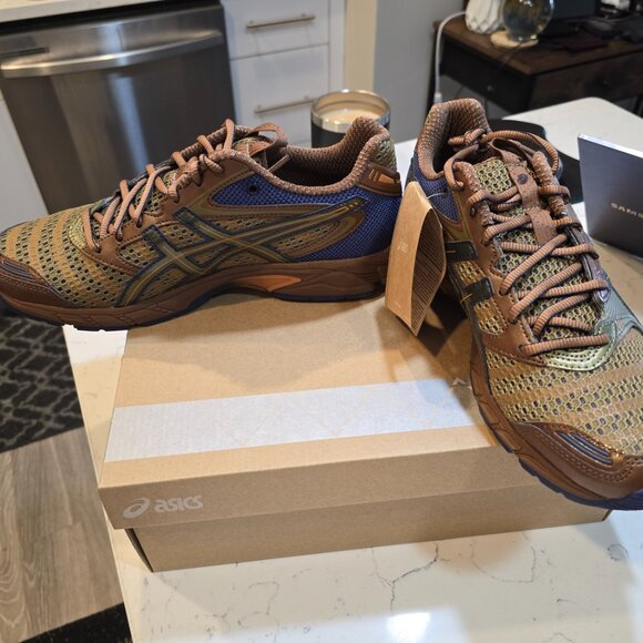 Asics Kiko Kostadinov x UB9-S Gel DS Trainer 14 Desert Camp Piquant Men’s Sz 10 - Picture 3 of 12